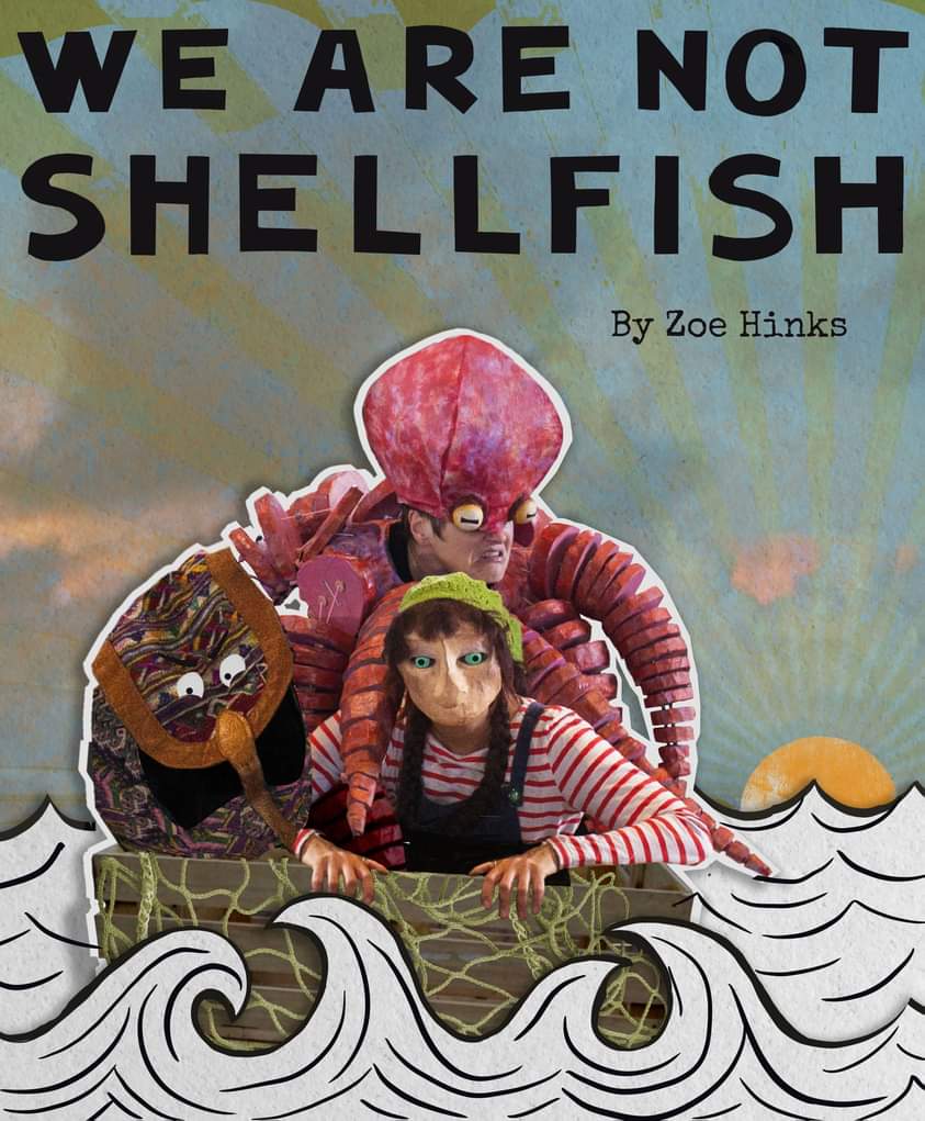 sabotagetheatre's tweet photo. Tomorrow! @CambJunction 11.30 &amp; 14.30 🐙🐟🎭 #livetheatre #familytheatre #puppetry https://t.co/srFsHUPq2t