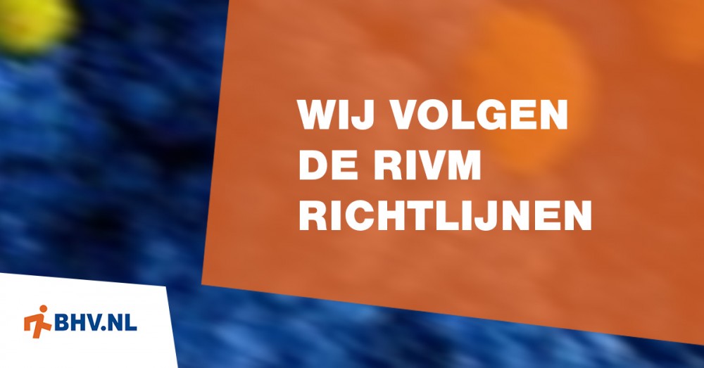 BHV_NL's tweet photo. Onze trainingen gaan door!
Ook met de nieuwste veiligheidsmaatregelen blijven wij zorg dragen voor een veilige training (wij werken volgens het brancheprotocol veilig trainen). https://t.co/nCPRBgog2o