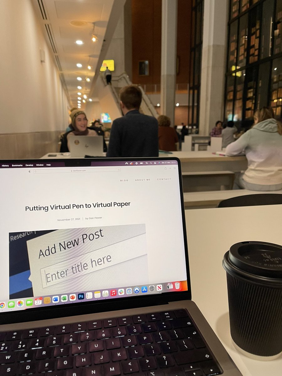 DanielFlower's tweet image. I’ve been thinking about starting a personal blog for a while now - and after a lot of blood, sweat and tears (not literally), my first post is finally live for the world to read… 

Hello to that one person! 👀 

If you fancy joining them, go here:

danflower.com/putting-virtua…