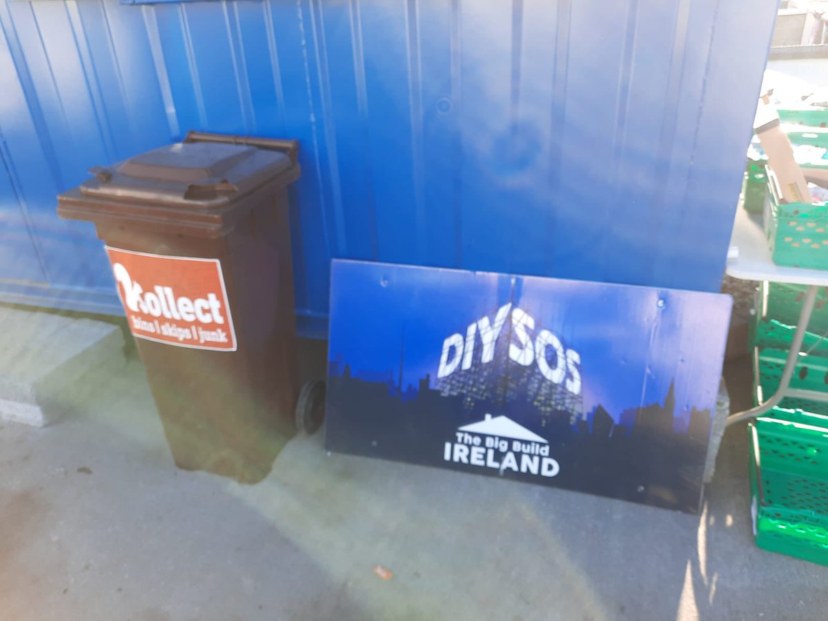 Delighted to play a small part in the amazing work being done in Waterford right now for <a href="/DIYSOS/">DIY SOS</a> - fair play to all the volunteers