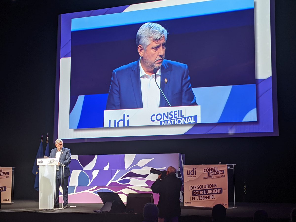 « <a href="/jclagarde/">Jean-Christophe Lagarde</a> a la spécificité de poser des idées et des propositions avant-gardistes dans le débat public » <a href="/pascalbrindeau/">Pascal Brindeau</a> #CNUDI