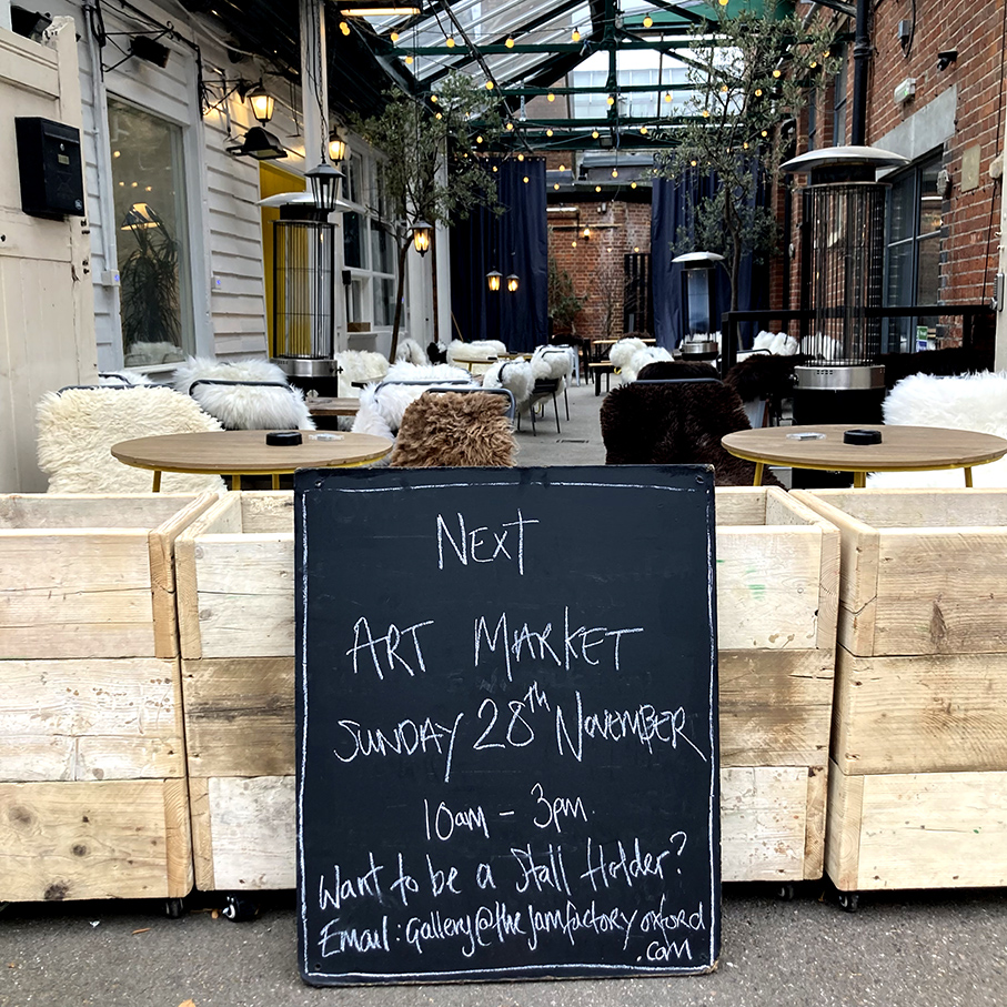 Our Art Market is back! Sunday 28th November 10am to 3pm.  Join us for great stalls, breakfast in the morning, roasts from noon!