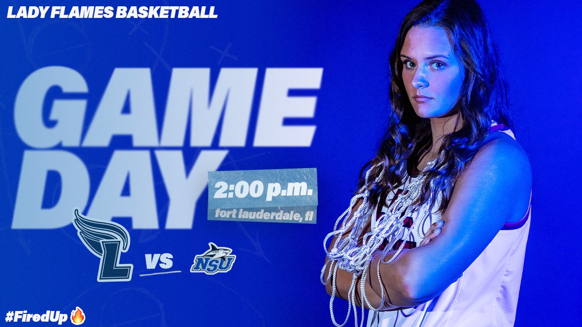LeeUFlames's tweet photo. IT’S GAMEDAY! 🗣🌴🔥

@addismith__ and the #8 Lady Flames are back for their 2nd game in as many days! They’ll try to make it 7-0 against Nova Southeastern this afternoon! #FiredUp https://t.co/J7eFI8xriw