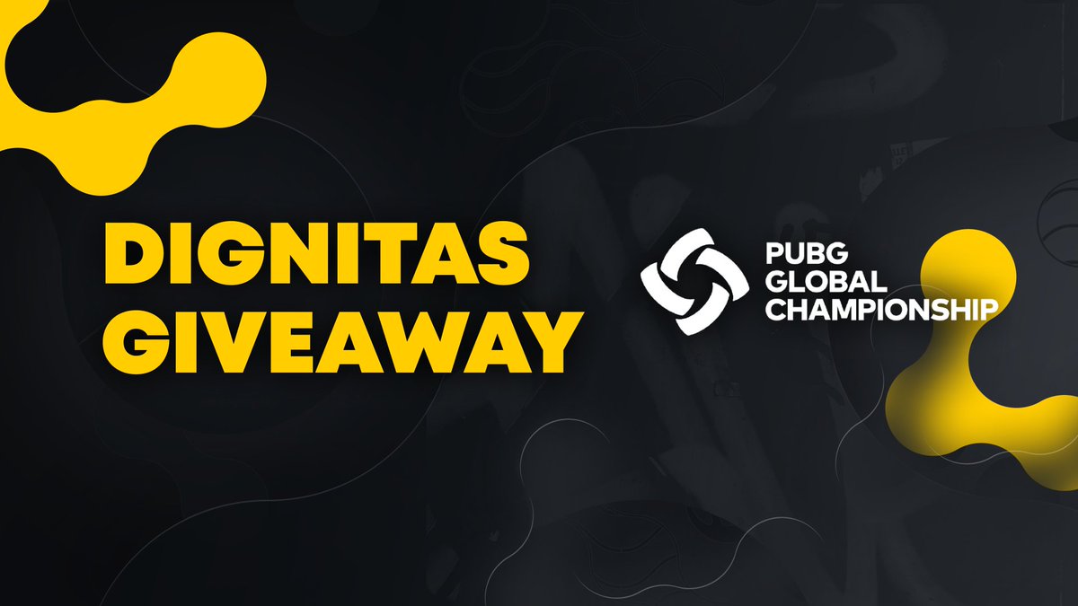 dignitas's tweet photo. #DIGPUBG fans - it's #PGC2021 Giveaway time!

🟡10x PGC 2021 Items Code
🟡10x Voting Coupons 

To Enter:
✅ Follow @Dignitas
✅ Follow @JoeHaylock @PoonageZ @ShinboiPUBG @_sparkingg 
🔁 Retweet
 
20 winners selected on November 30! https://t.co/mJD3wHEqkh