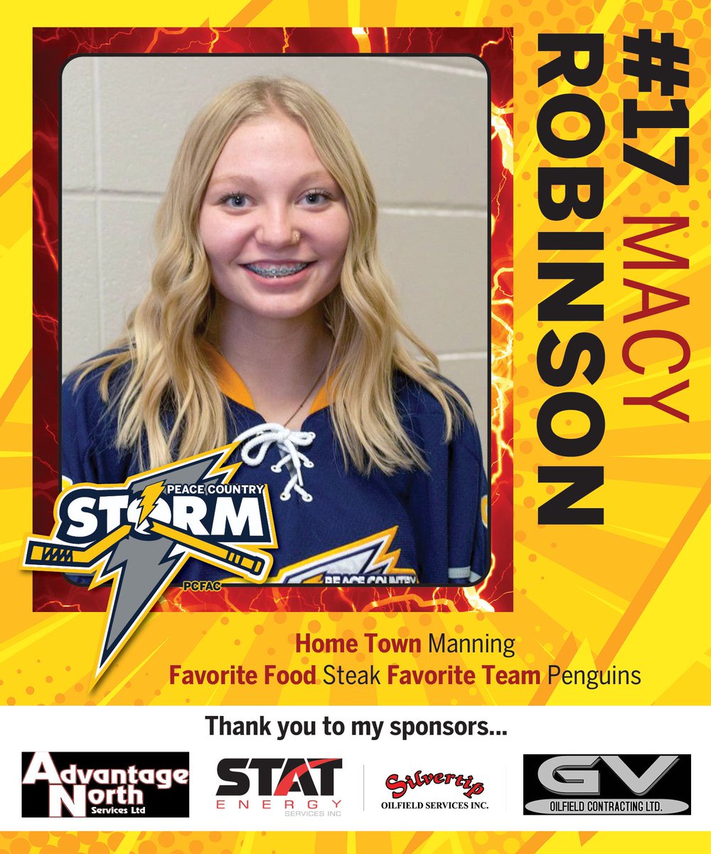 U18 Macy Robinson!