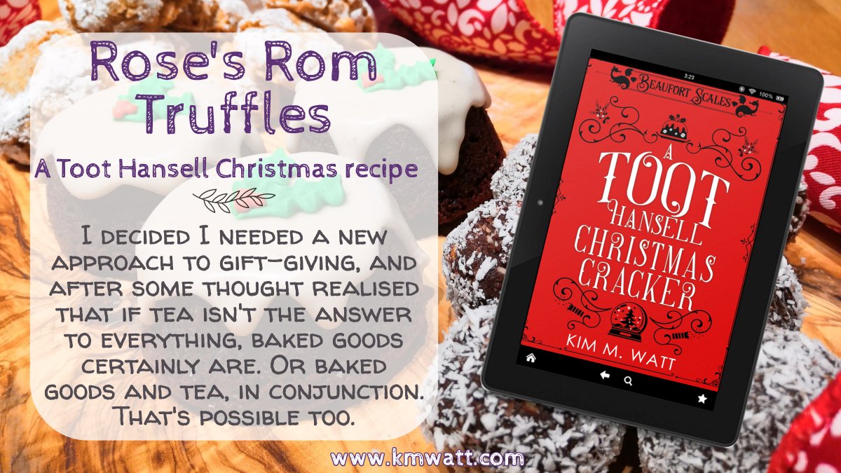 Lovely people, do you make gifts, edible or otherwise? If so, what are your go-to options? Let me know below!

Then jump to the link for an easy make-ahead truffle recipe from the Toot Hansell Christmas Cracker collection!

bit.ly/2VtJM5f