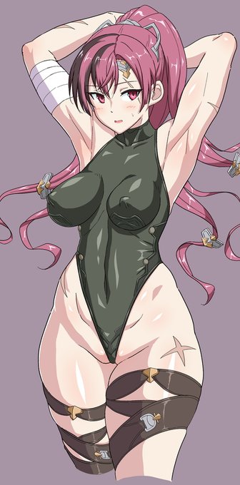 グラブルのメグ描きました。ハイレグ女戦士好き… 