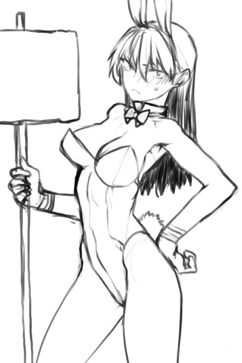 目つき悪い女はバニーが似合う 