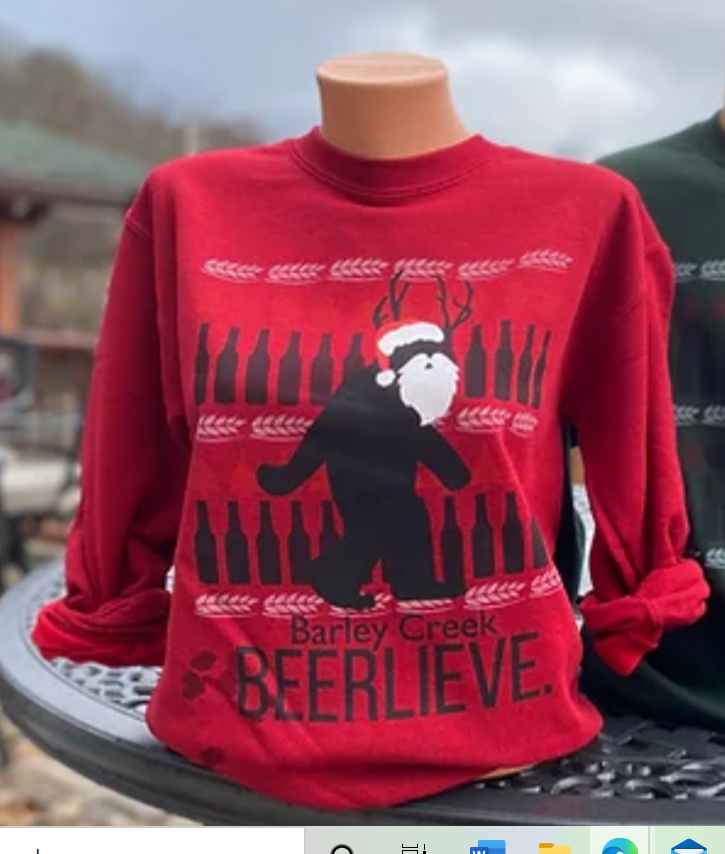 Brewtique gift shop is stocked for the holiday season!  One of the items is "Ugly"