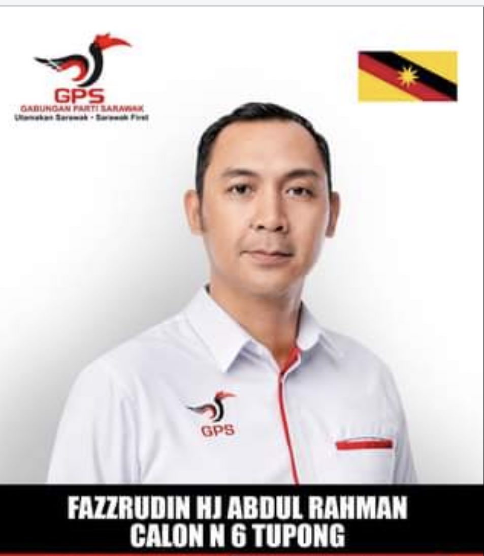 CM Abang Jo umum <a href="/ADUNn6Tupong/">Fazzrudin A Rahman</a> calon N6 Tupong pada PRN ke-12 pada Majlis Makan Malam Kejiranan Mesra 2021 (KJM 2021) di sebuah hotel di Bandaraya Kuching sebentar tadi