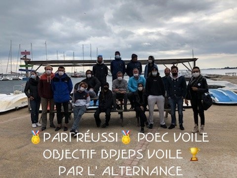 Marie_Manrique_'s tweet photo. ⚓POEC voile 2021⛵ pari réussi🏅 bravo👍12 candidats, préparés aux tests d’entrée BPJEPS Moniteur de voile avec CFA Sports Animation Occitanie, pôle emploi Sète et Afdas  Yacht Club Mèze
⛵prochaine étape BPJEPS #apprentissage #alternance #Emploi @poleemploi_oc  @Sete_agglo_med https://t.co/pNEoTWpVgv