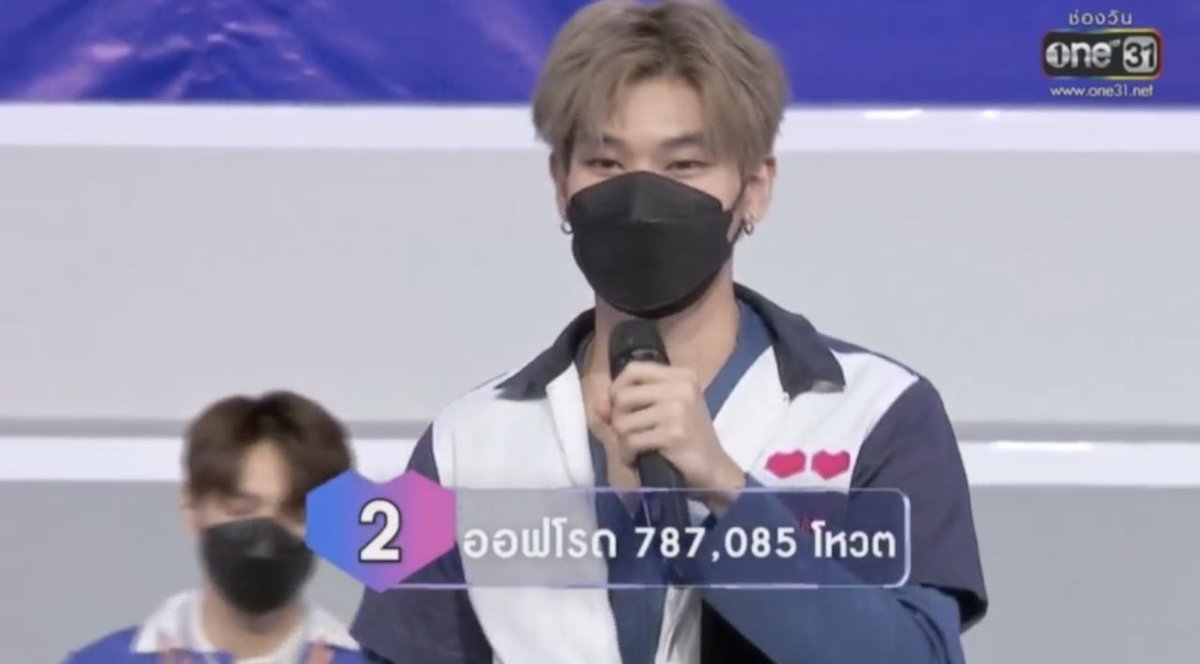 ออฟโรดได้อันดับที่ 2 คะแนนโหวต 787,085 
Congrats กับคนน้องด้วยนะคะ 👏🏻👏🏻👏🏻🎉
<a href="/TOTOGABACK/">OFFROAD 🚗</a> #ออฟโรด #LAZiCONep8