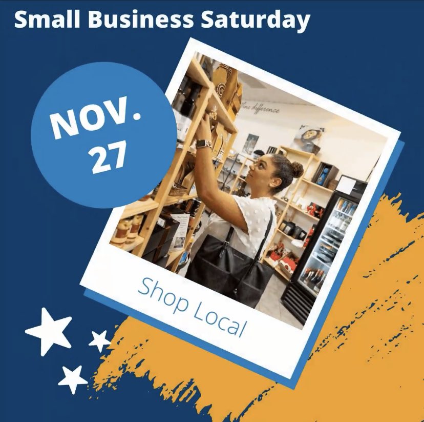 GilbertAZMayor's tweet photo. Today is the day… To kick off the holidays with #SmallBizSat! It’s so important to #ShopSmall and support the businesses that keep our community running.

Support #GilbertAZ by supporting our local small businesses! 

#DiscoverGilbert #LoveLocalGilbert https://t.co/QmM0OjJTcO