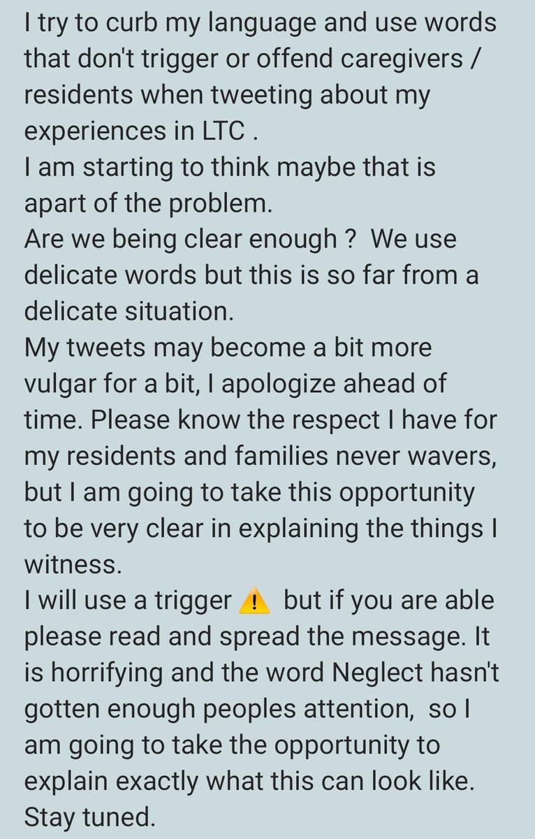 legendsofaPSW's tweet photo. My DMs are open to share your stories anonymously . Let's get the truth out there ! #PSW #LTC #carecantwait #LTCreform #rejectneglect https://t.co/EPzEVaE8O9