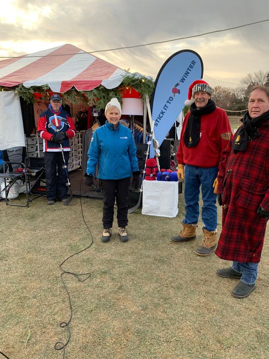 ExcXmas's tweet photo. Check us out live at Care 11 ! Happening now! Here checking out the market! https://t.co/VJ6BIPNFZu