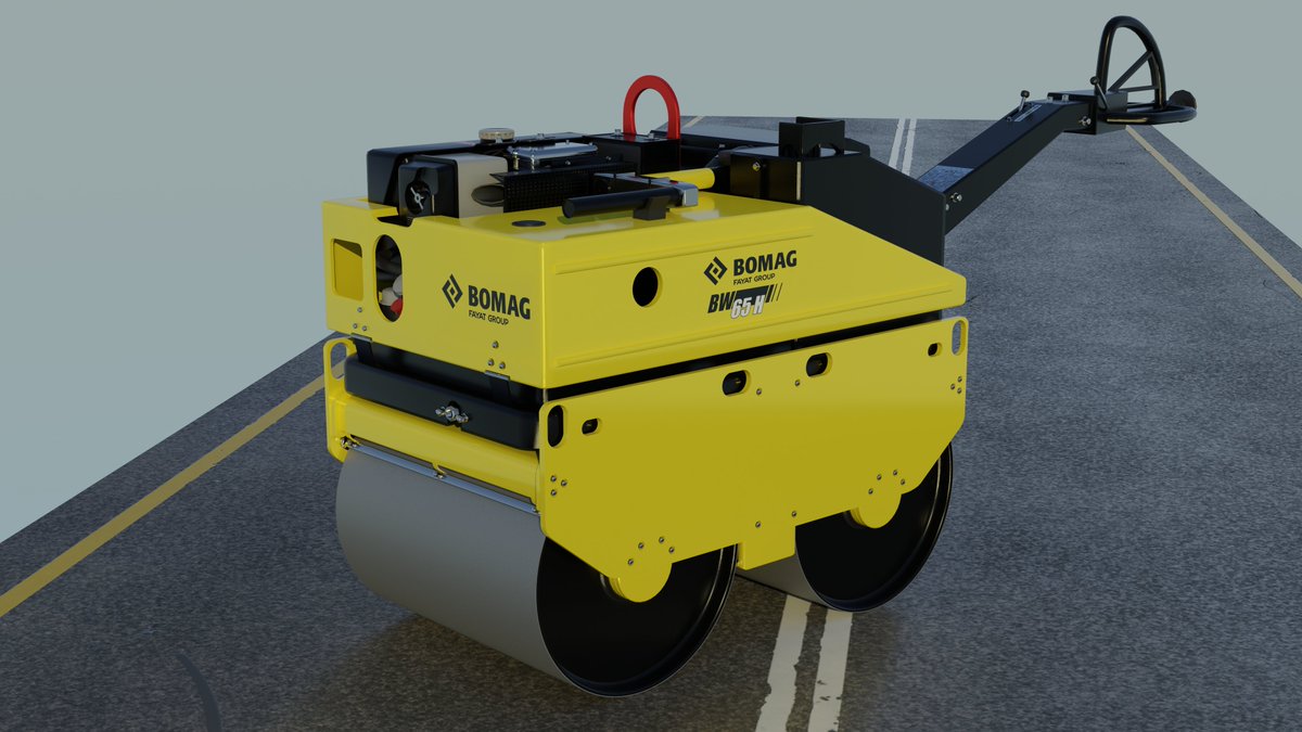 W4nou's tweet photo. Modélisation d'un Bomag BW 65H

Modèle réalisé sur Blender 2.93.6
Texture réalisé avec Photoshop 2021

Rendu Blender Cycles https://t.co/RWL7riCsT3