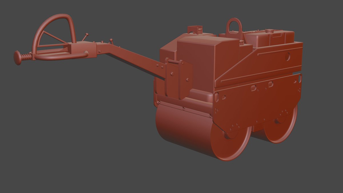 W4nou's tweet photo. Modélisation d'un Bomag BW 65H

Modèle réalisé sur Blender 2.93.6
Texture réalisé avec Photoshop 2021

Rendu Blender Cycles https://t.co/RWL7riCsT3