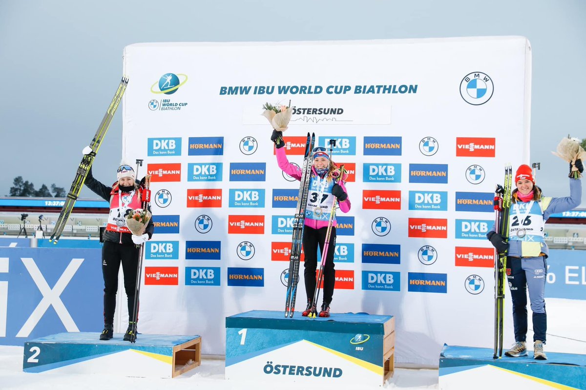 IreneW1812's tweet photo. Platz 2 für #LisaHauser beim #Biathlon in #Östersund!!!🥈👍👏 https://t.co/A9PjwzAvTK