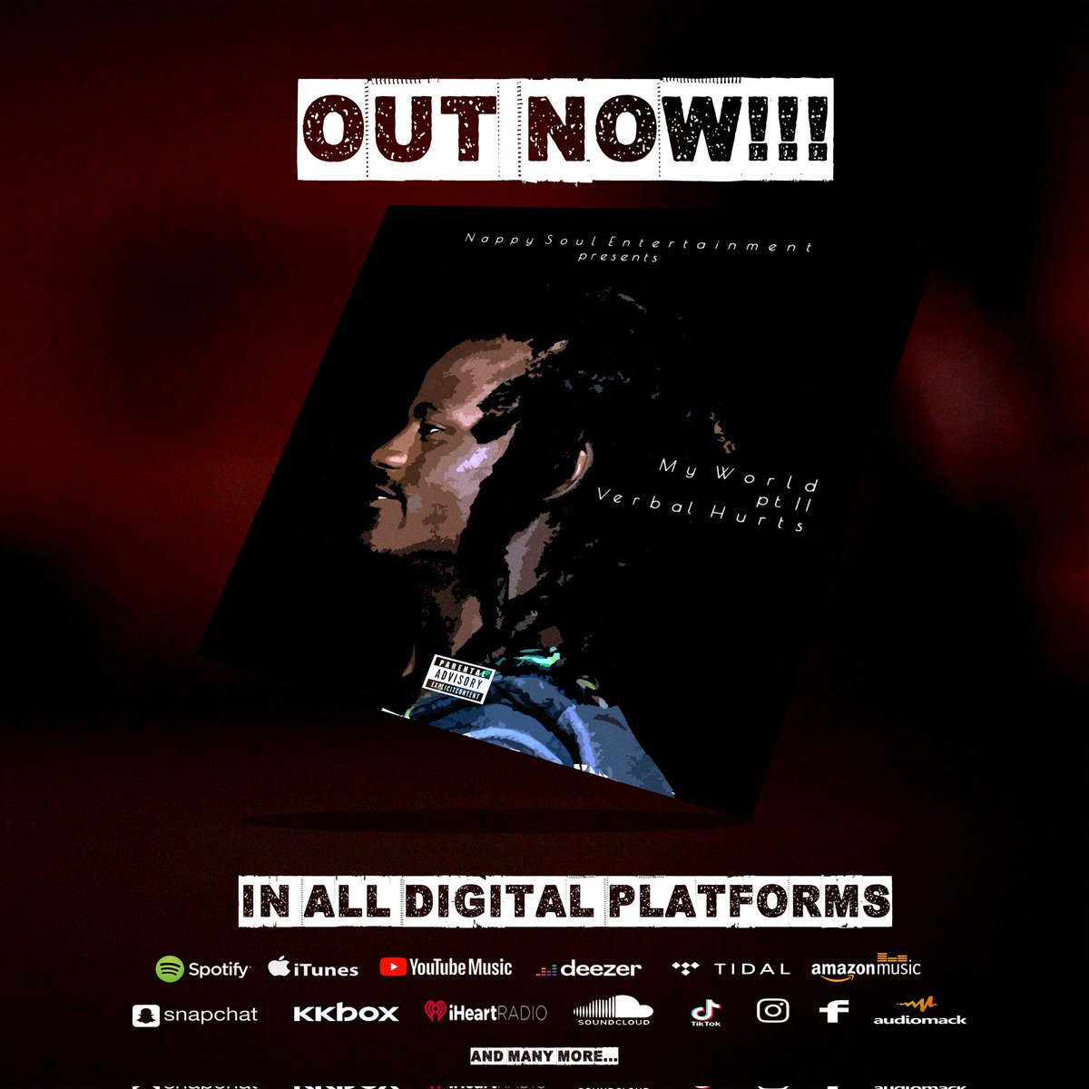 verbal_hurts's tweet photo. My World pt.II OUT NOW!!! 🔥🔥🔥🔥Link 🔗 In First Comment🔥🔥 https://t.co/XatyveTYvz