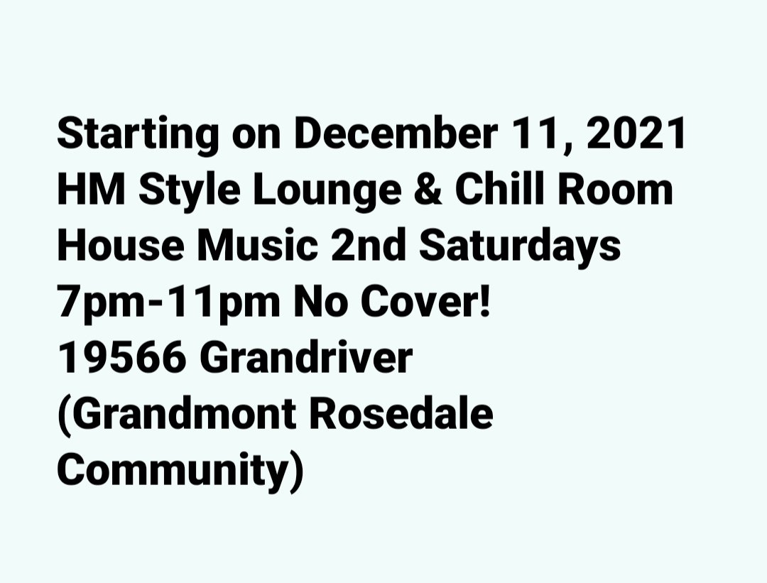 Every 2nd Saturday of the month starting December 11th 2021