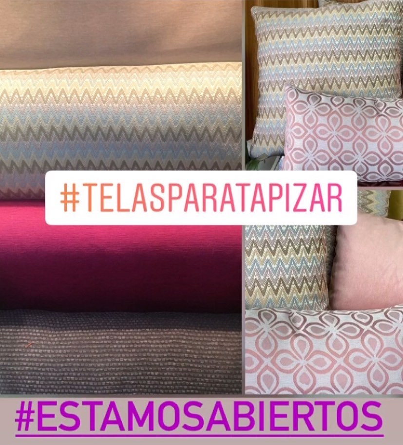 AbeDecorStudio's tweet photo. #telasparamuebles #telasparatapizar #telasparacortinas
#tapizados
#papeltapiz
#pisosdevinil
#cojinesdecorativos
#confecciondecortinas
#abedecorstudio
#ccpaseolasmercedes
#ESTAMOSABIERTOS https://t.co/gcoSxpLfGw