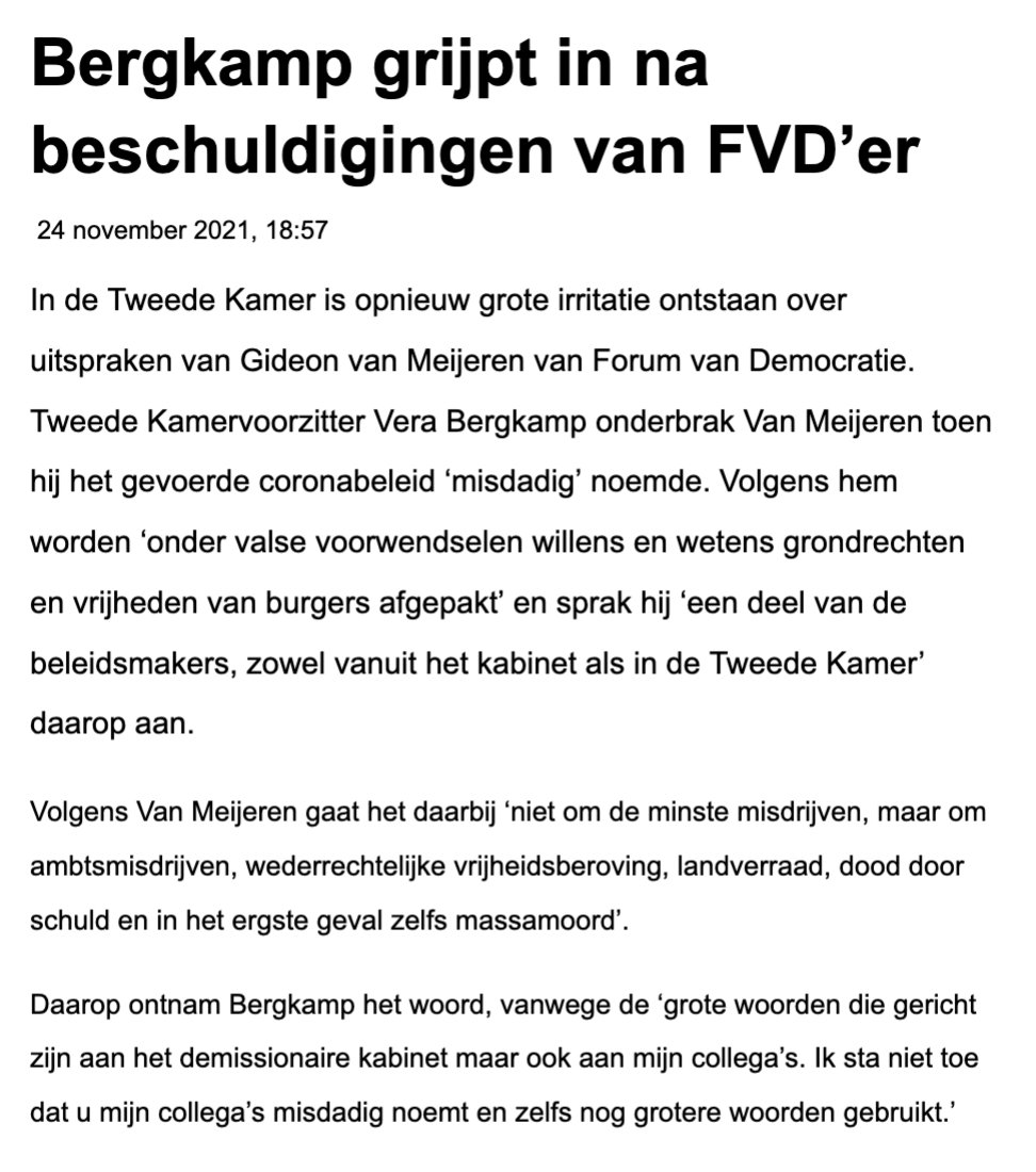GideonvMeijeren's tweet photo. Afbeelding 1: Algemeen Handelsblad, 17 mei 1933
Afbeelding 2: Nederlands Dagblad, 24 november 2021

Vergelijk en oordeel zelf over de overeenkomsten en verschillen. https://t.co/wUxb0zwrk0