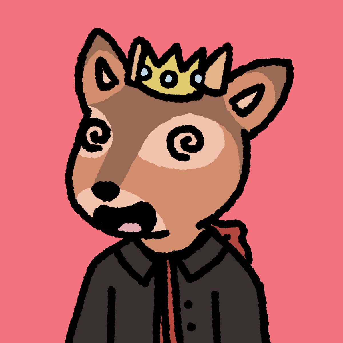 Deer Devils NFTs | 500 hand-drawn deers 🦌🚀 tweet media