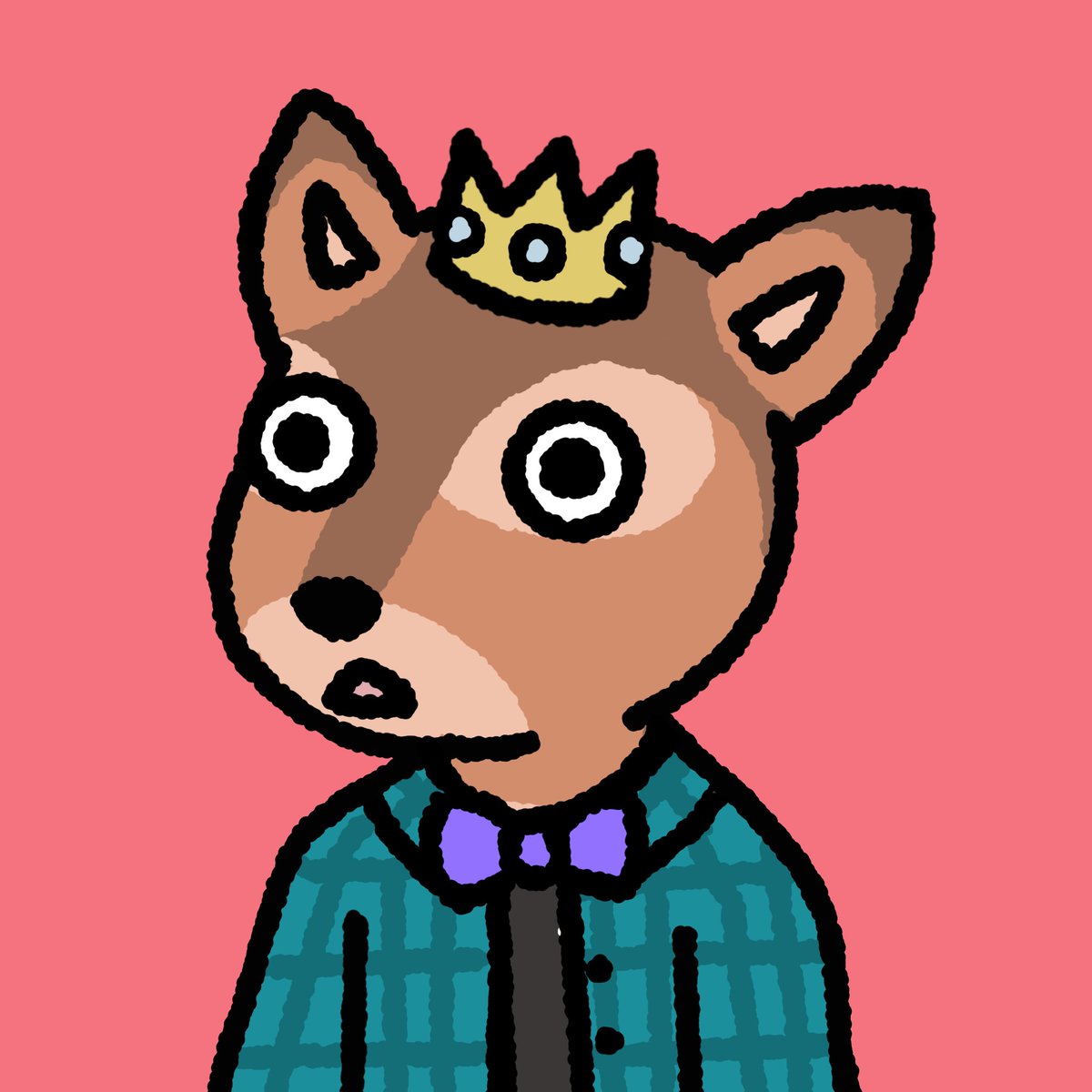 Deer Devils NFTs | 500 hand-drawn deers 🦌🚀 tweet media