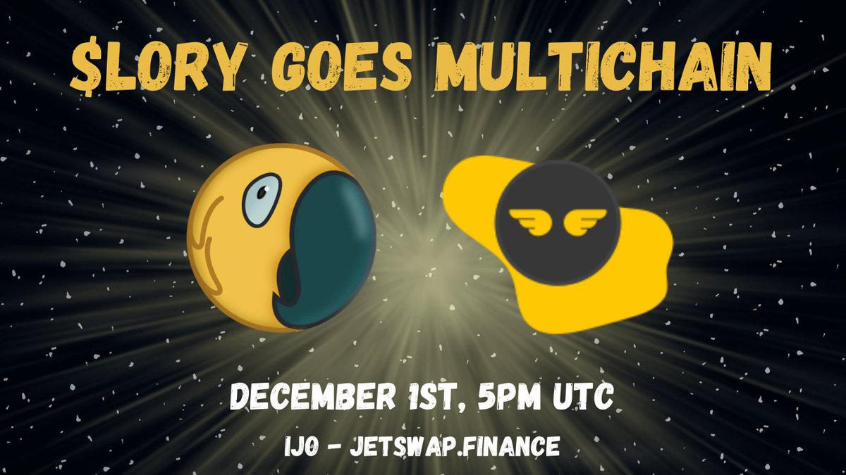 FLS_News_1's tweet photo. 🦜@Yield_Parrot #Fantom Initial Jetfuel Offerings ( IJO ) on @Jetfuelfinance
✅IJO token price: 1 $fLORY = 1 $USDC
🗓️December 1, 5 PM GMT
🦜#YieldParrot is a state-of-the-art yield aggregator & optimizer.
⬇️INFO
https://t.co/s0WwfFzcoM
#FLS https://t.co/ZP0U5Z7Jje