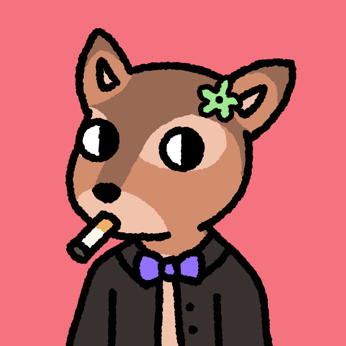 Deer Devils NFTs | 500 hand-drawn deers 🦌🚀 tweet media