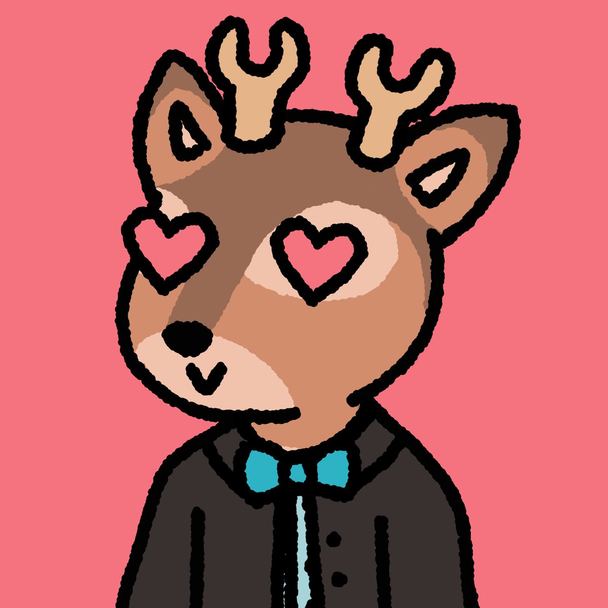 Deer Devils NFTs | 500 hand-drawn deers 🦌🚀 tweet media