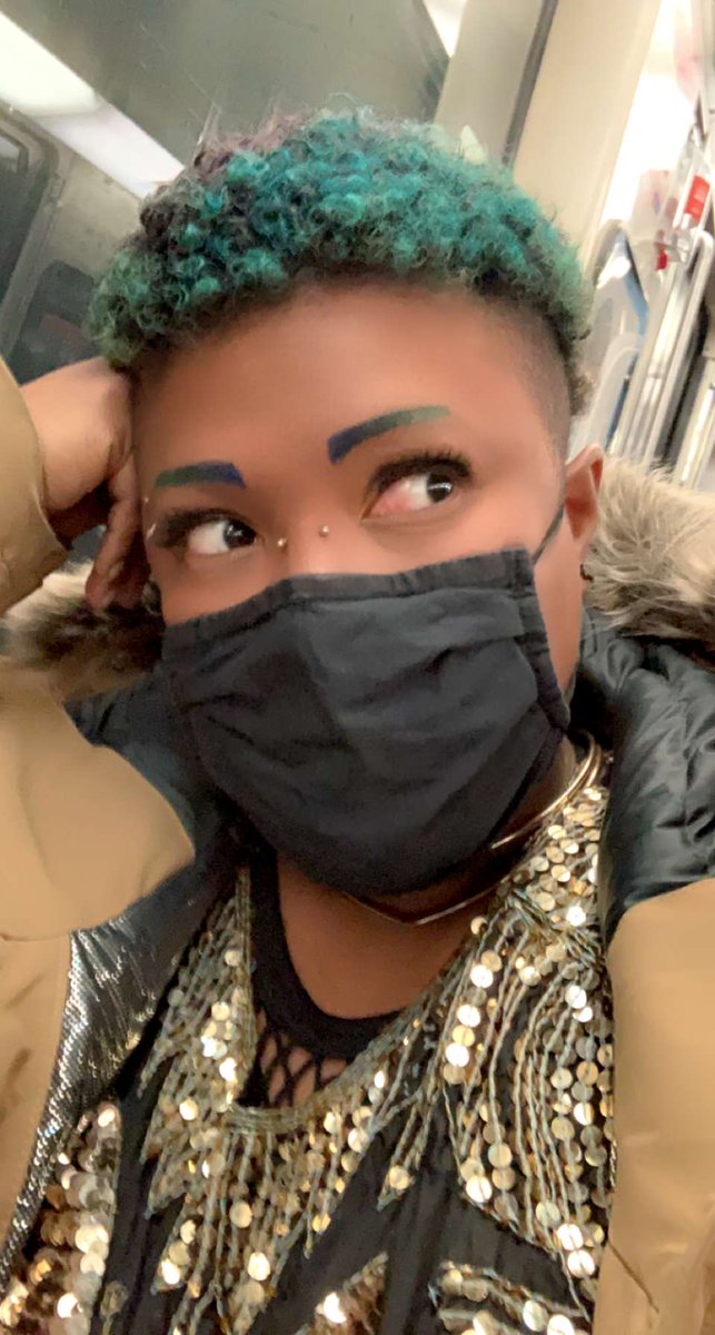 MitulsaMeow's tweet photo. Went dancing last night and felt mighty cute. There’s a video of me removing the tape, come and see https://t.co/NnNswsK6a1