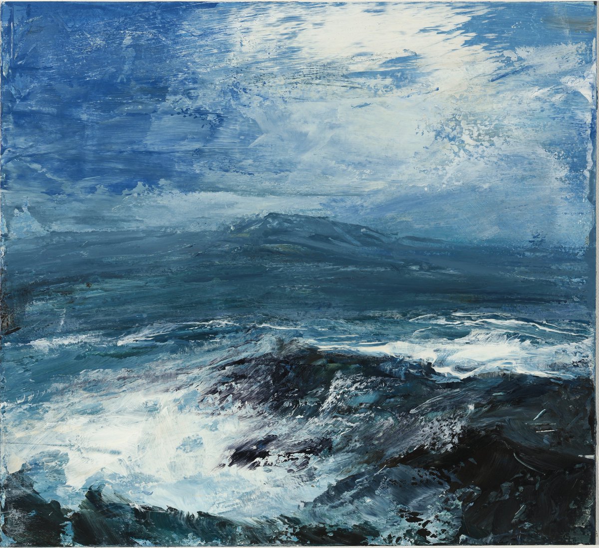 Donald_Teskey's tweet photo. 'Annagh Head' acrylic on paper on show in 'Strands', on now at the Claremorris Gallery. Open Wed to Sat, 1 to 6 pm #donaldteskey #claremorrisgallery #acryliconpaper @ClaremorrisG https://t.co/xZe8wJZ1UV