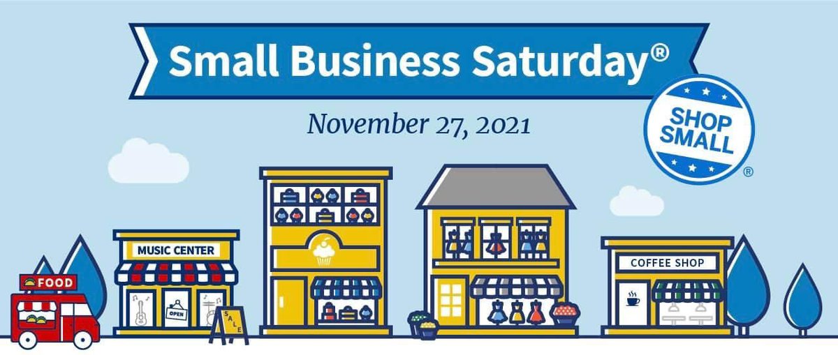 Who’s joining us for Small Business Saturday today? ✨

Let’s all join together to support the small businesses that make our communities the best place to live, work and play. #ShopSmall on Small Business Saturday and throughout the holiday deason.