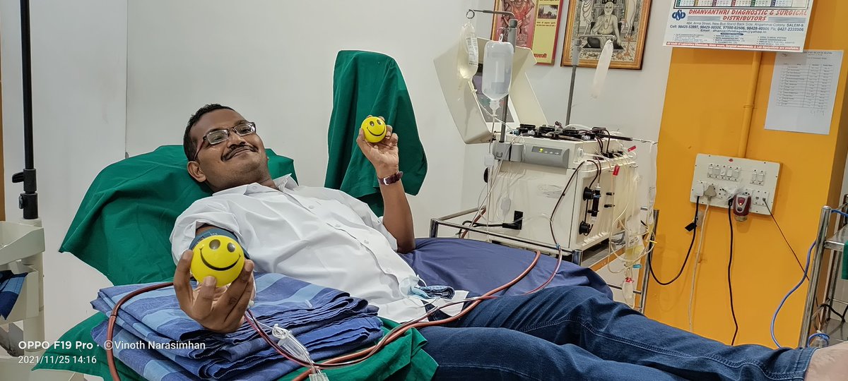 VinoNarasimhan's tweet photo. 110th Time Blood (SDP Donation) at 35.5 age #BloodDonation #SDPdonation #PlateletDonation #Born2Save #Born2SaveLife #VinothIndianPillars @Indianpillars @NHM_TN @MoHFW_INDIA @NHPINDIA @TNDPHPM @WHO @NACOINDIA @tansacs @DrSenthil_MDRD https://t.co/avtNBAkm4J