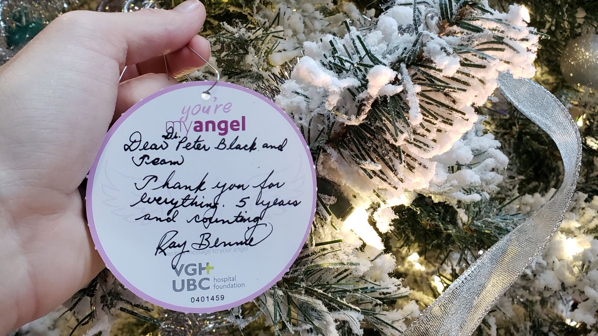 VGHFdn's tweet photo. The holiday trees at #VGH are here filled with hundreds of heartfelt messages of love and gratitude to health care workers and loved ones. 

Do you have an Angel in your life? Dedicate a donation in their honour. 

Learn more: https://t.co/74SCt4hj2Q #AngelCampaign https://t.co/xjFIol7VFB