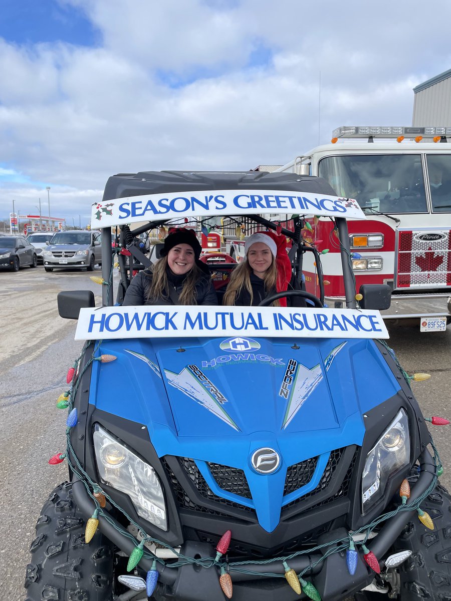 LisaThompsonPC's tweet photo. Great entries in #Wingham ‘s Santa Claus parade today!! Thank you to everyone who participated!! Always appreciate seeing the #ODGC dairy goat milk truck as well! ⁦@TwpofNorthHuron⁩ https://t.co/WofnIeSgDW