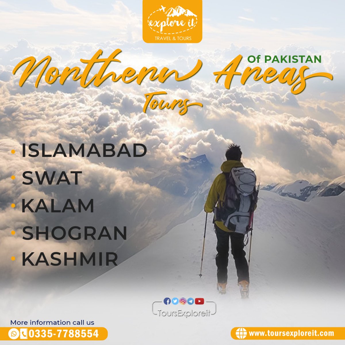 ToursExploreIt's tweet photo. Make Your Winter Vacantions Memorable ☃️

✈🚉🚃 Plan Your Trip With Exploreit...

📲 Contact: Call/Whatsapp
+92-335-7788554

Or 

📩 Inbox Us At 

➡️ Instagram - Twitter - Telegram - Facebook
👇
@ToursExploreit 

#Exploreit #Pakistan #Winter #Tour #Travel #BeauifulPakistan https://t.co/kUYPMvaaYq