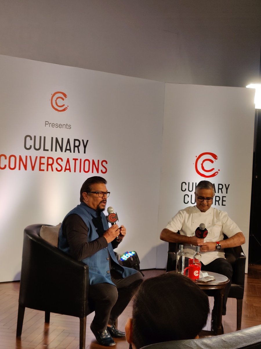 First #CulinaryCulture event post pandemic. Freewheeling culinary conversations with <a href="/virsanghvi/">vir sanghvi</a> , <a href="/chefatulkochhar/">chefatulkochhar</a> and <a href="/RaajSanghvi/">Raaj Sanghvi</a> 
Are you following <a href="/CulinaryCultrCo/">Culinary Culture</a> on Twitter ?