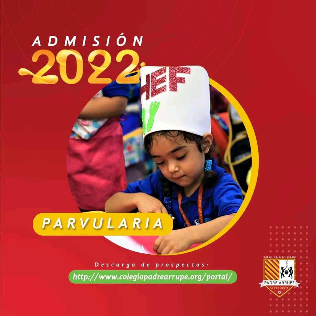 mndzamndza's tweet photo. PROCESO DE ADMISIÓN 2022
✅ Ingresa a https:https://t.co/YXoXBG7WPv y cumplimente solicitud 
🔴CUPOS LIMITADOS 🔴
¡SABER 💙 VALORAR 💙 ELEGIR! 
Somos un centro internacional de doble titulación🇸🇻🇪🇸
#Admisión2022 
#ofertaeducativa 
#DobleTitulación #EducaciónDeCalidad 
#SoyArrupe https://t.co/0XqA3yQBjm