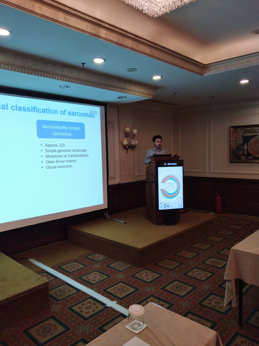 GreekSarc's tweet photo. Research in sarcomas #4thMasterclass @DrCeSarcoma @KokkaliStefania @AgaWozniak1 https://t.co/7xReXRrSzB