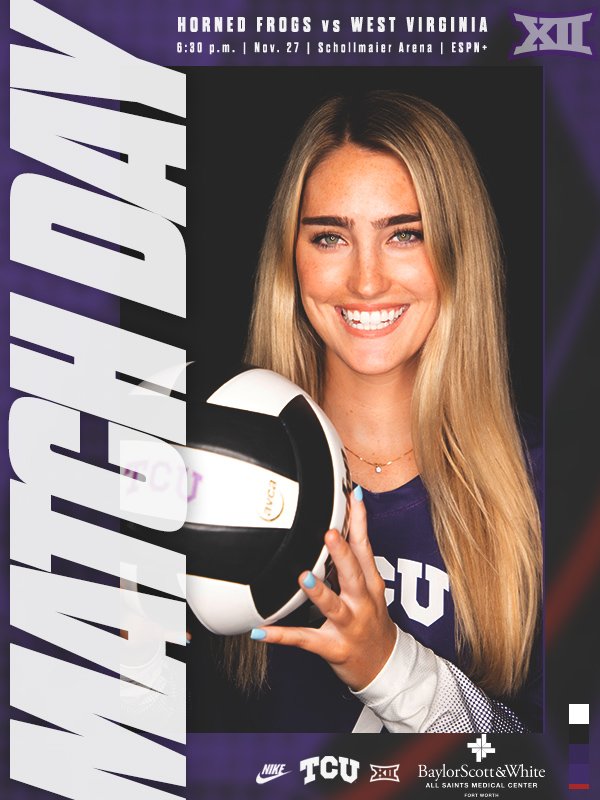 It's SENIOR NIGHT‼️ 

Frogs vs. Mountaineers
⏰ 6:30 p.m.
🏟 Schollmaier Arena
📊 bit.ly/2WFC2lb
📺 es.pn/3rfm7qv
🎟 $1 Tickets! bit.ly/3zvLTrV

#ThisIsHome x #GoFrogs🐸🏐