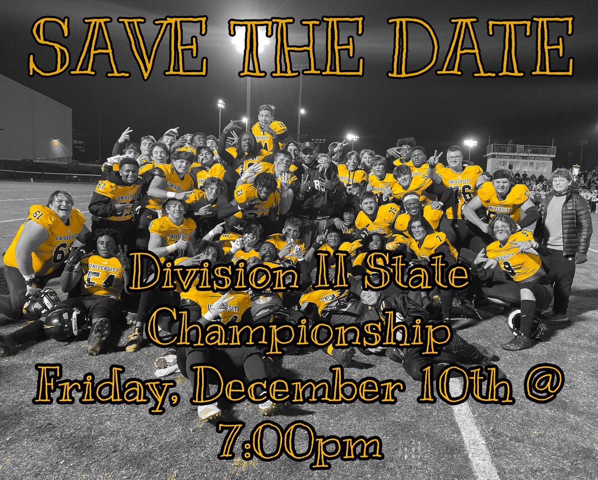 Save the date!