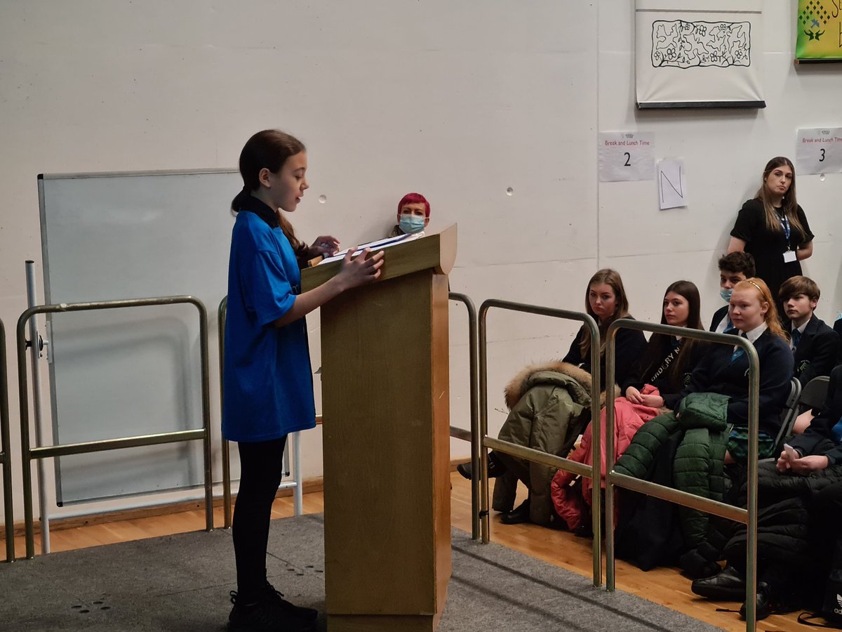 LeadershipASFA1's tweet photo. This week Magda (yr7) gave a speech to all year groups about her visit to @COP26 and her passion for the environment. A true environmental leader who has inspired many students. @ACADEMYSFA https://t.co/Wjcp2db23q