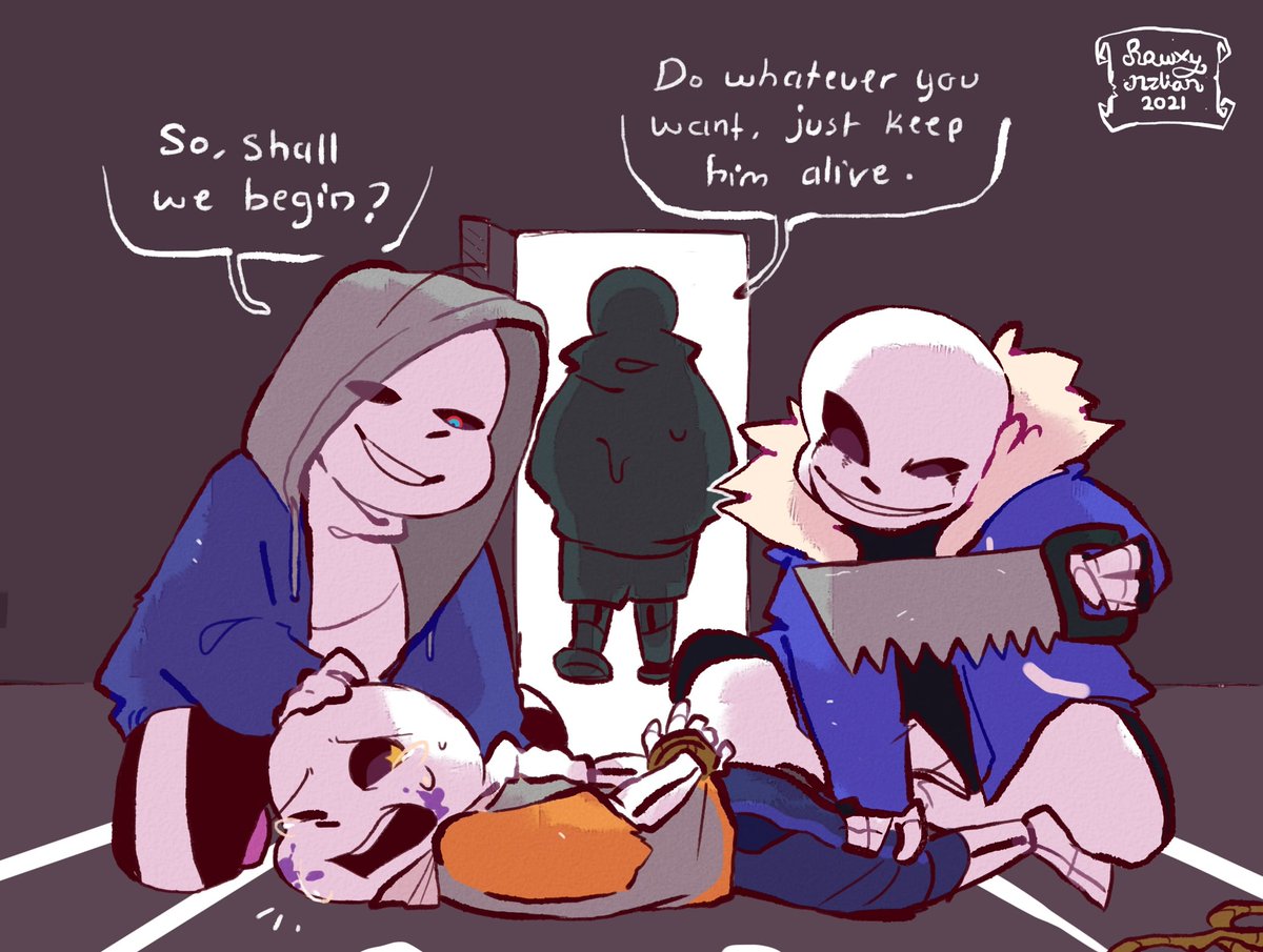 Nevertale Sans on X: you know, because of his soul.. XD Killer Sans  belongs to Rahafwabas Nightmare to Jokublog  / X