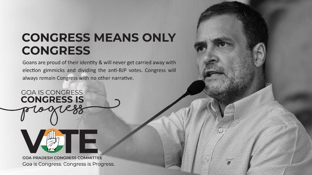 HimeshPJoshi's tweet image. Goa is Congress
Congress is Progress.

#CongressForGoa