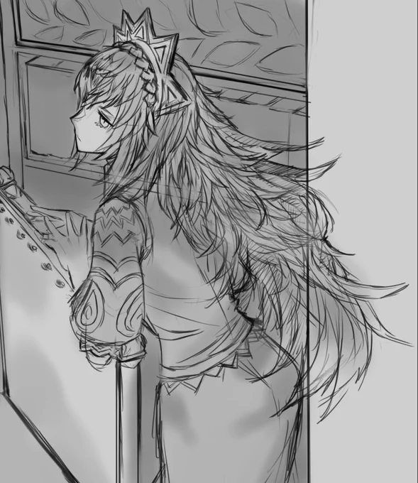 描き描き 
