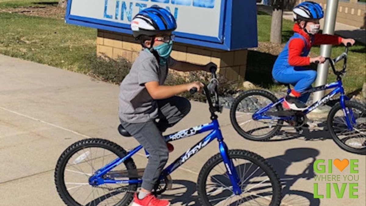 As the holiday giving season approaches, we hope you  join us in bringing health &amp; happiness to low income kids.

Schedule your #COGivesDay donation today to help
bring bikes &amp; helmets to 2nd graders: tinyurl.com/WFW-COgives

#GiveWhereYouLive