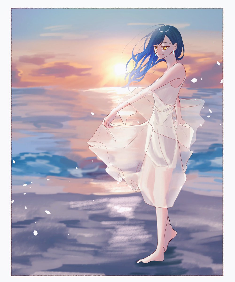 白石杏 とわのイラスト