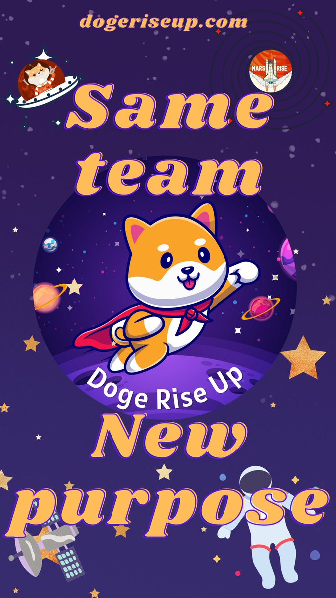 dogeriseupbsc's tweet photo. #MarsRise and #MarsInu team presents #DogeRiseUp
#Fairlaunch on 29.11.21 at 15:00 UTC ONLY ON #PancakeSwap! https://t.co/N1EwulznTh